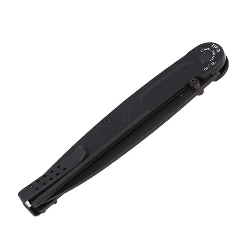 Navaja táctica BF3 DARK TALON de Extrema Ratio. Hoja de 12 cm en acero Böhler N690.