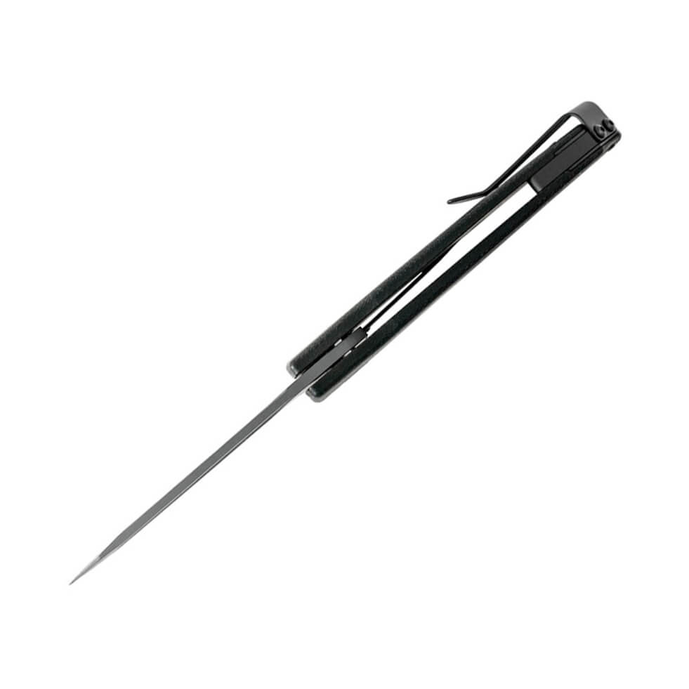 Navaja EDC Buck sprint OPS Pro micarta canvas negra con hoja de 7,9 cm 0843BKS