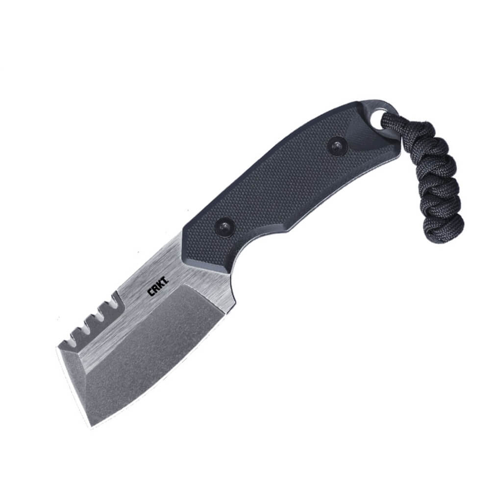 CRKT Razel Compact neck knife with D2 steel blade and G10 handle