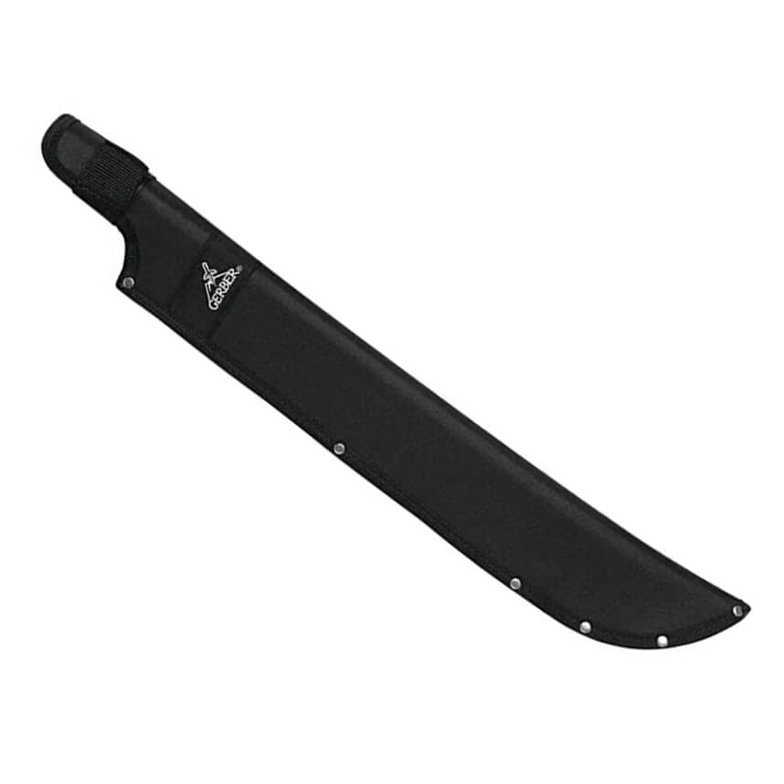 Machete Gerber Gator 31-000758 con mango de GFN y hoja negra