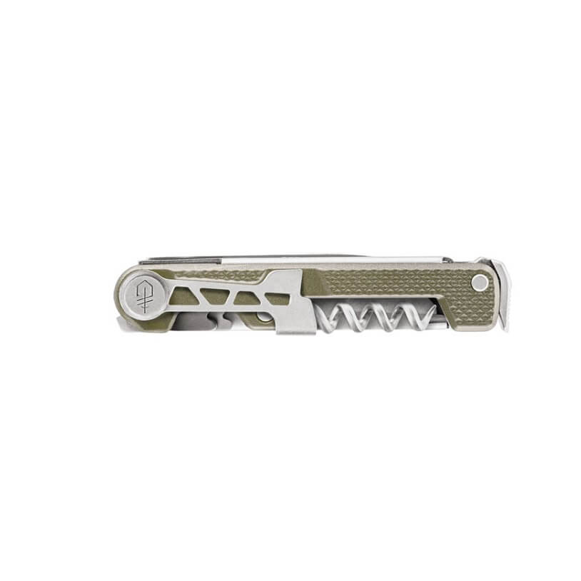 Navaja multiusos Gerber Armbar Cork Shimmer Gold 30-001584 con mango dorado