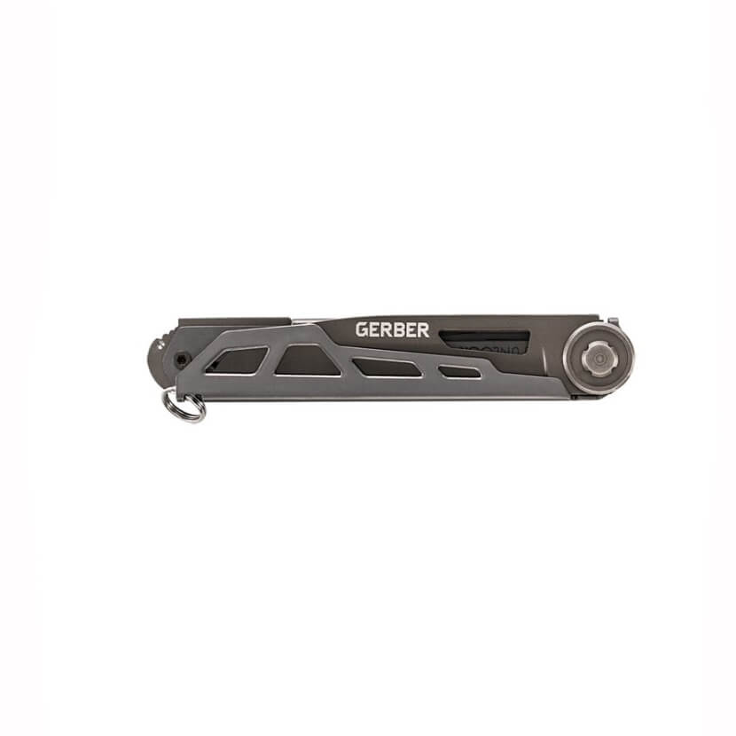 Navaja multiusos Gerber Armbar Slim Cut Baltic Haze 30-001727 con mango de aluminio verde