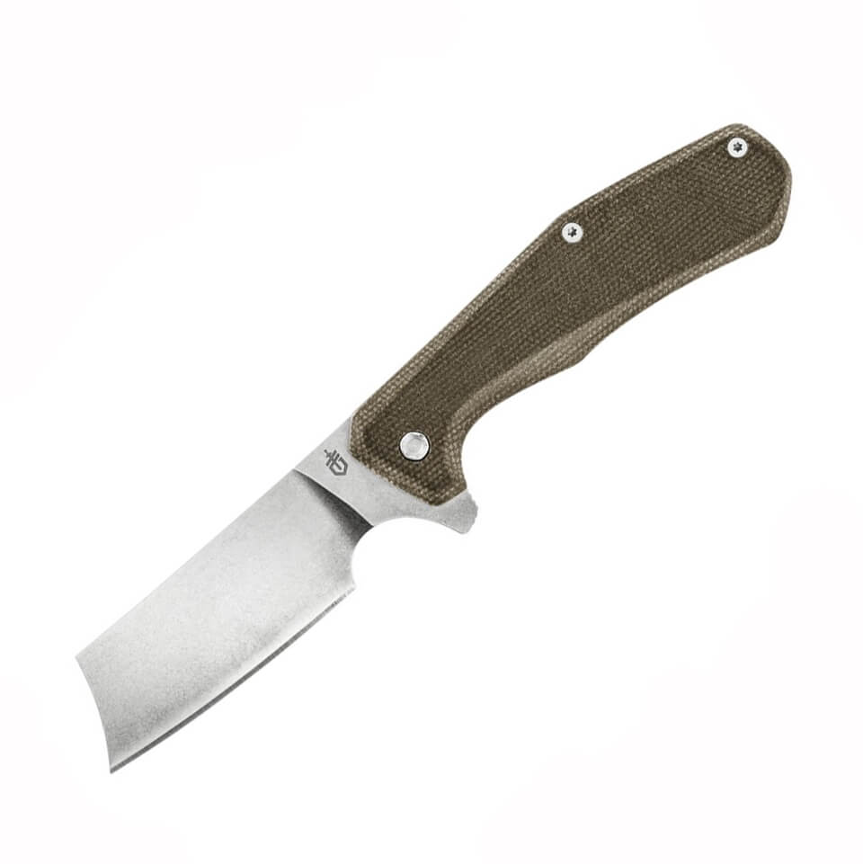 Navaja táctica Gerber Asada Folder Plain Olive 30-001809 con man...