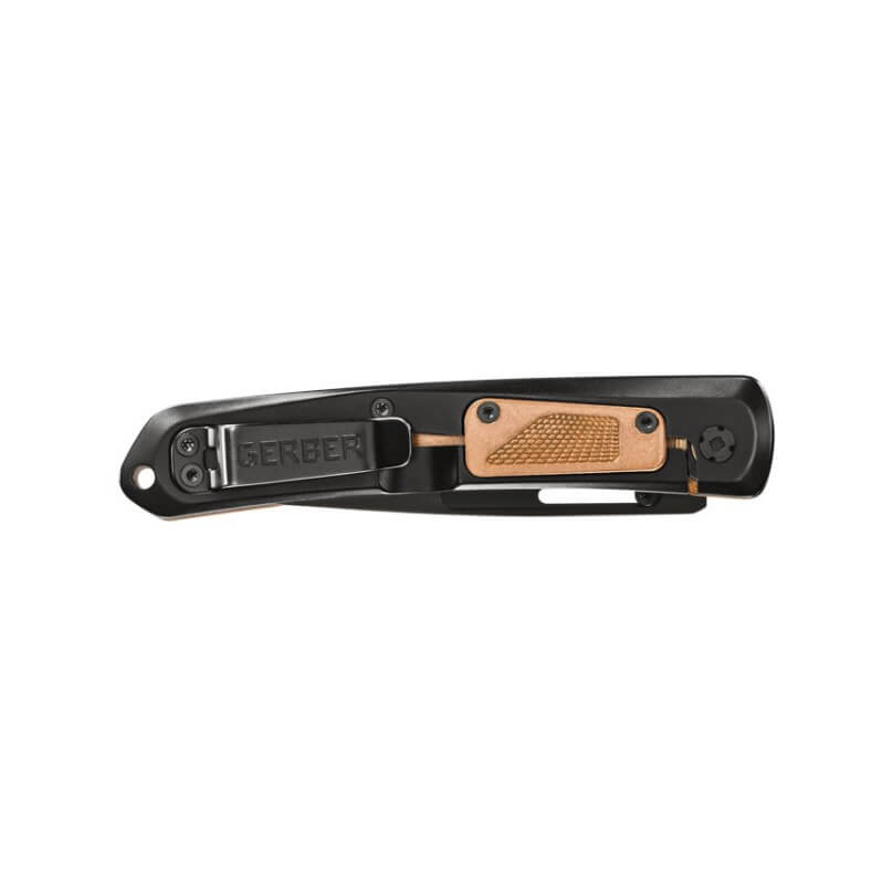 Navaja táctica Gerber Affinity Copper D2 30-001869 con mango de cobre