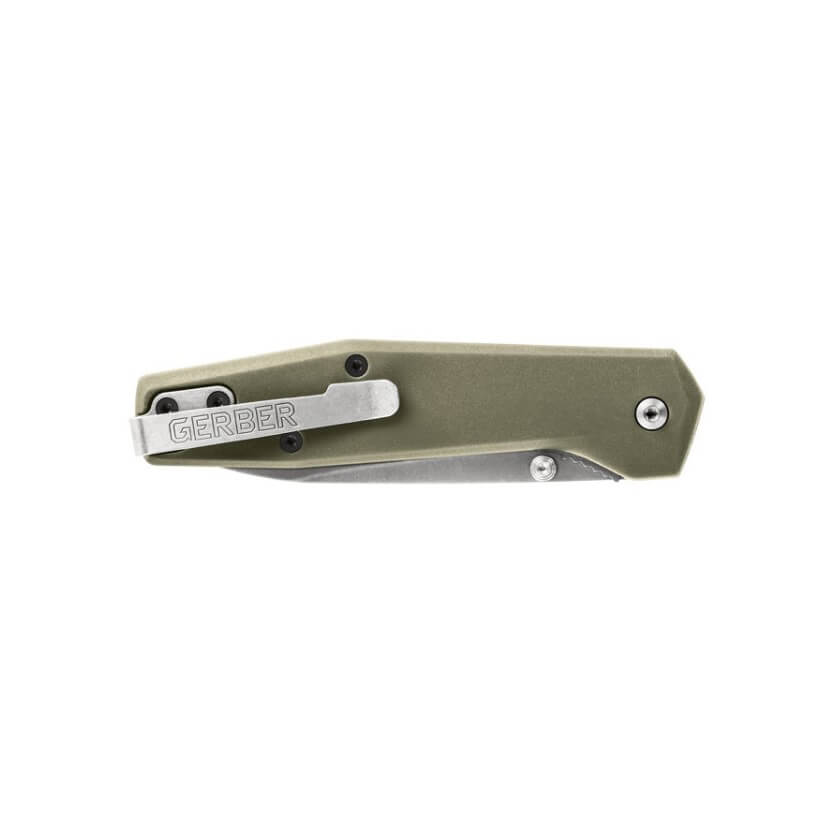 Navaja táctica Gerber Fuse green 30-001876 con mango de nylon verde
