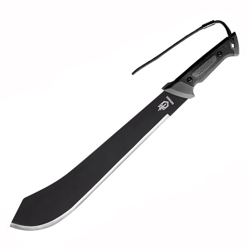 Bolo Machete Gerber Gator 31-002076 com cabo de nylon GFN com pun...