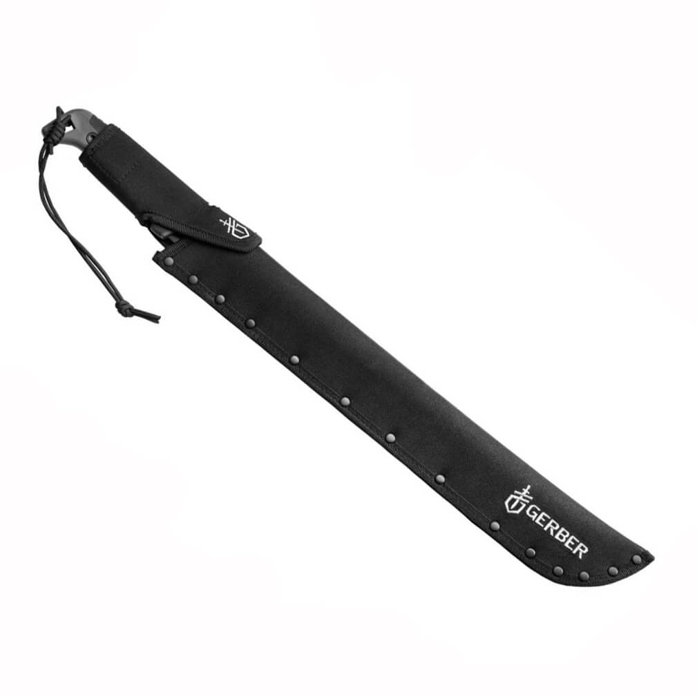Machete Gerber Gator Bush 31-002848 con mango de Nylon GFN con agarre Gator