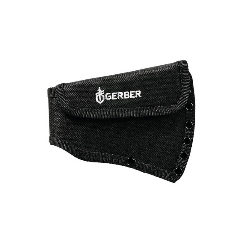 Hacha táctica Gerber Pack Hatchet Flat con mango verde y negro 31-003482