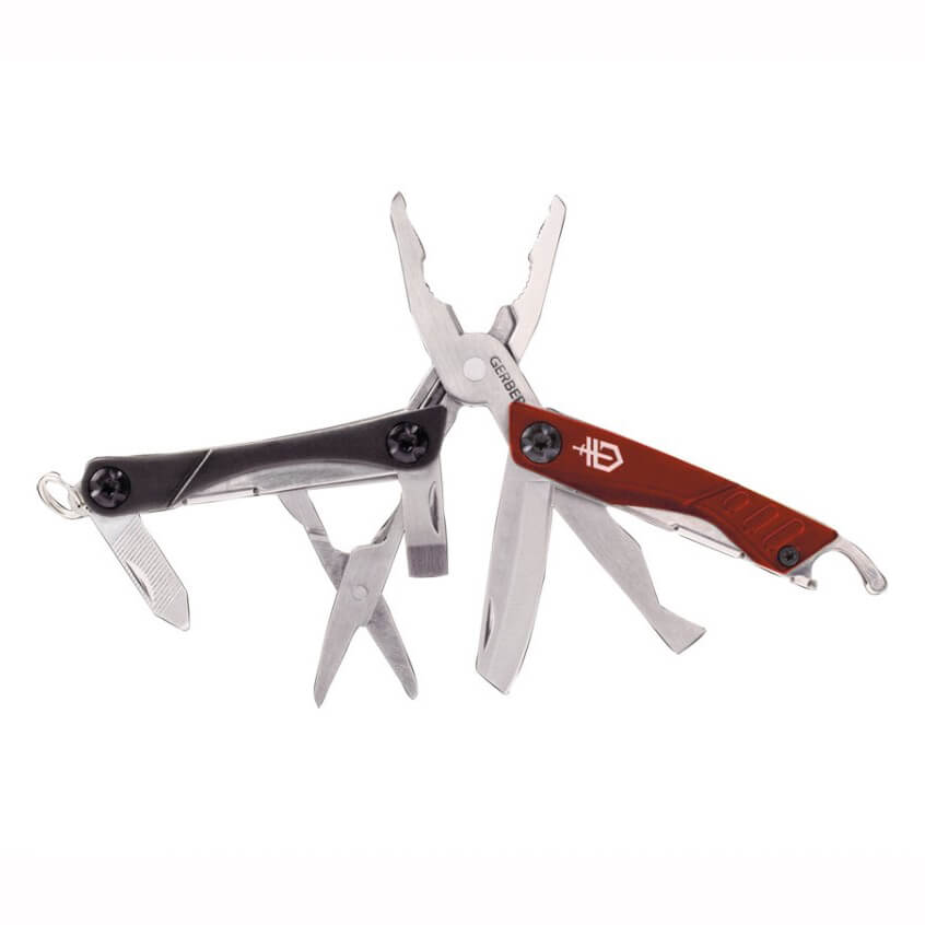 Gerber Dime Multi Tool 31-003622 Multi-Alicate com Cabo Vermelho