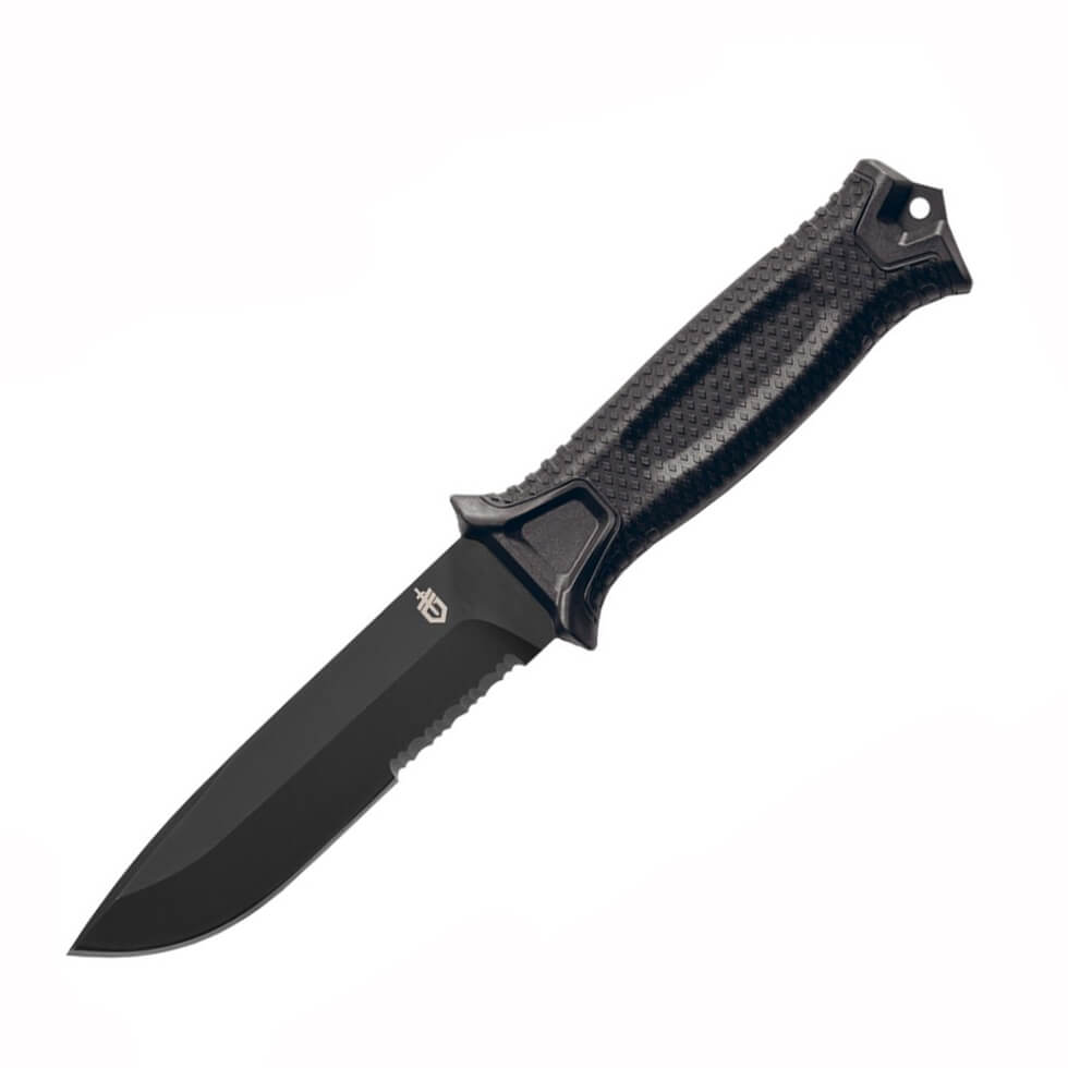 Faca tática Gerber Strongarm fixed serrated 31-003648 com lâmin...