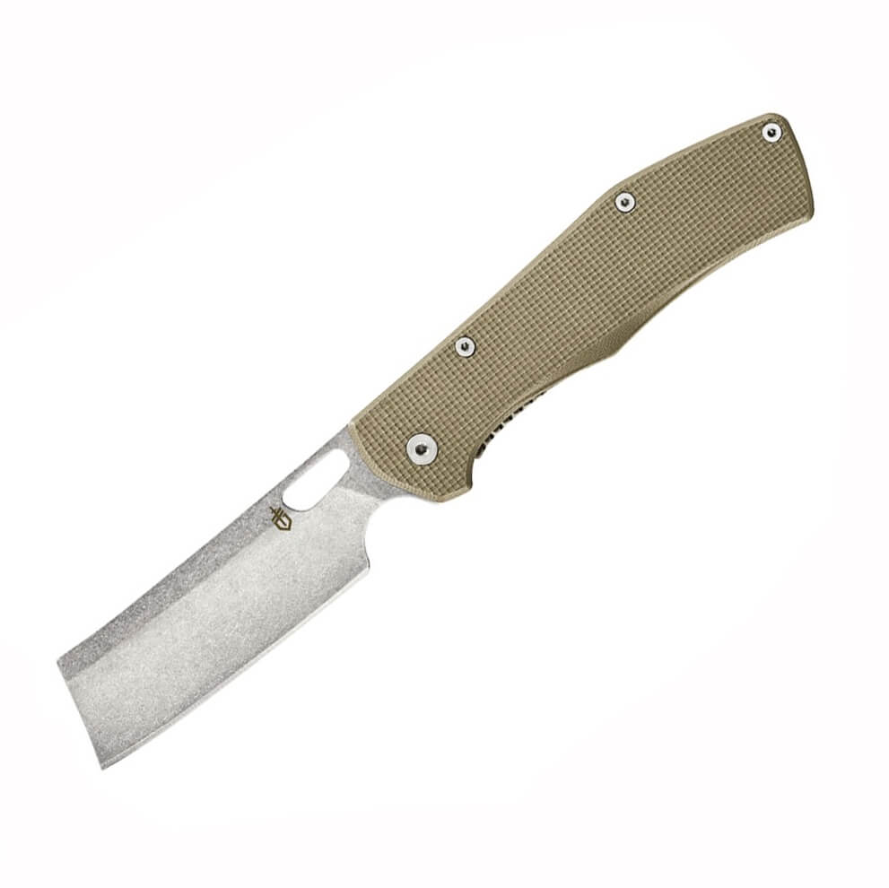 Canivete Gerber Flatiron Folding Cleaver 31-003686 com lâmina de...