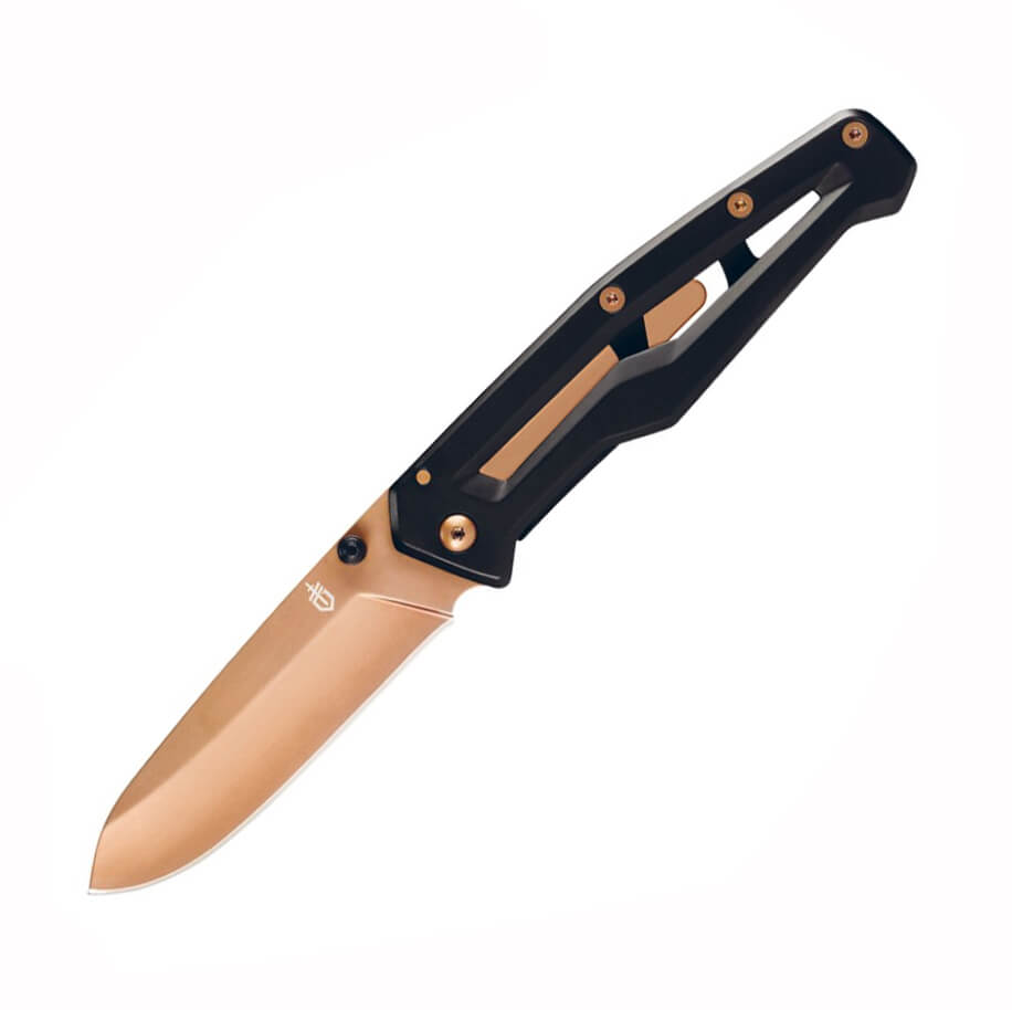Canivete tático Gerber Paralite folder preto e rosa 31-003691