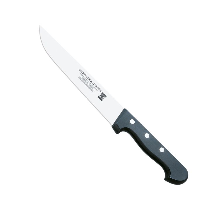 Cuchillo carnicero con hoja de 17.5 cm y mango de POM Martinez y ...