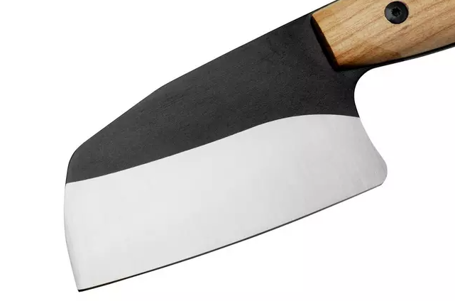 Cuchillo Rombo Blackblade Ash Wood S con mango de madera de fresno y hoja de 12 cm. (14086)