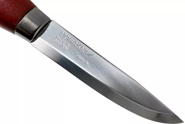 Cuchillo tradicional sueco Morakniv Classic 1/0 con hoja de 7,8 cm y mango de abedul. (13603)