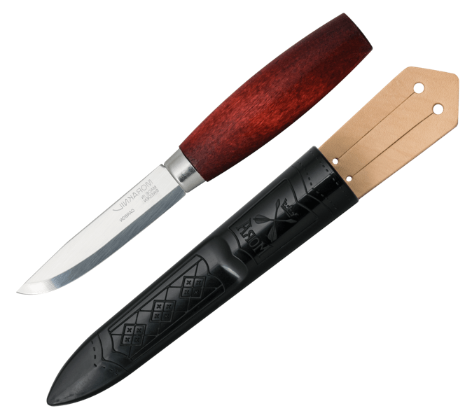 Cuchillo tradicional sueco Morakniv Classic 1/0 con hoja de 7,8 cm y mango de abedul. (13603)