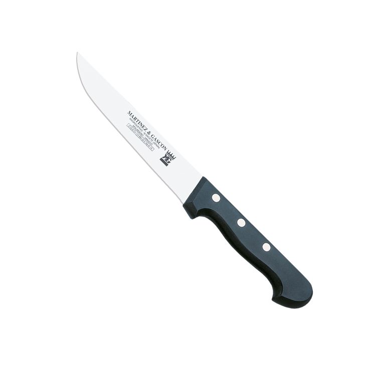 Cuchillo carnicero con hoja de 15 cm y mango de POM Martinez y Ga...