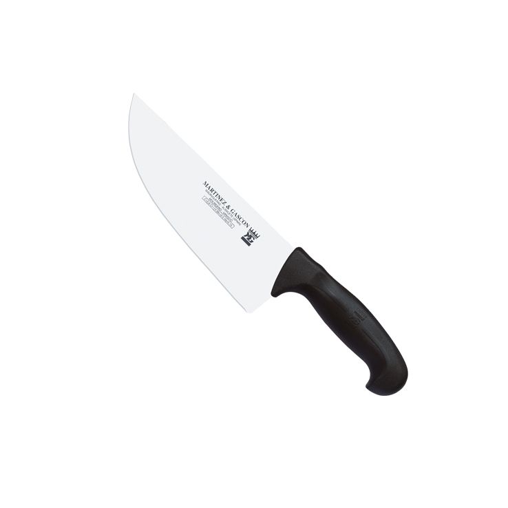 Cuchillo carnicero ancho con hoja de 21,5 cm y mango de polipropi...