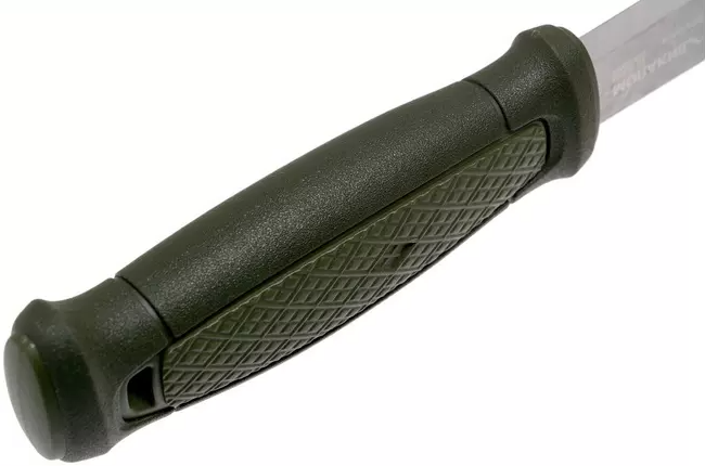 Cuchillo bushcraft Morakniv Kansbol Green con funda y kit de supervivencia 13912