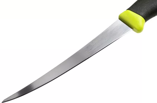 Cuchillo submarinismo Morakniv Fishing Comfort Fillet 155, con hoja de 15,5 cm en acero inoxidable.