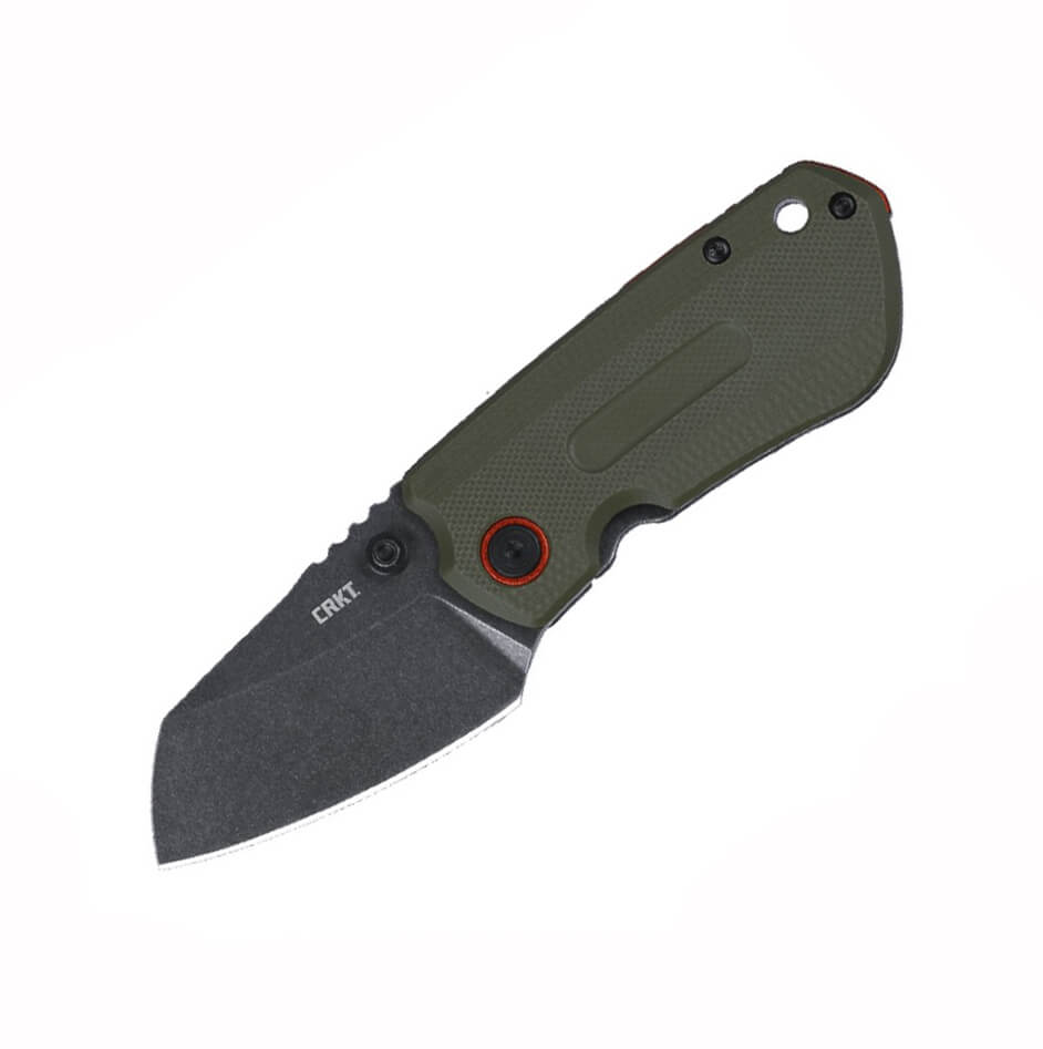 CRKT Overland Compact 6277 tactical knife with black D2 steel bla...