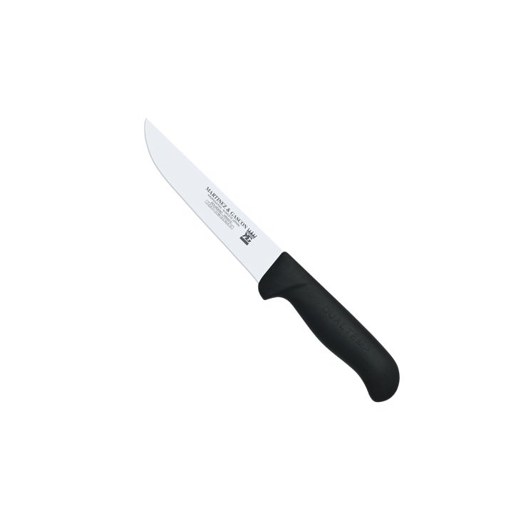 Cuchillo carnicero con hoja de 18 cm y mango de polipropileno neg...