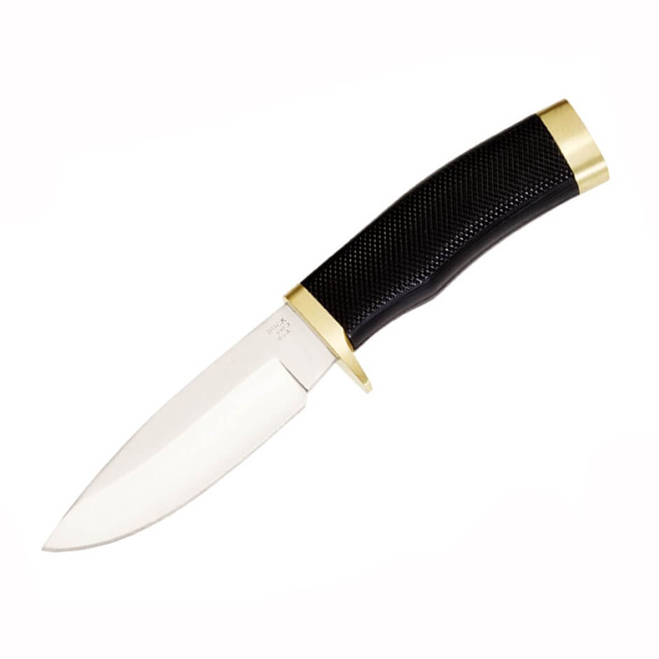 Couteau de chasse Buck Vanguard 0692BKS avec manche en caoutchouc