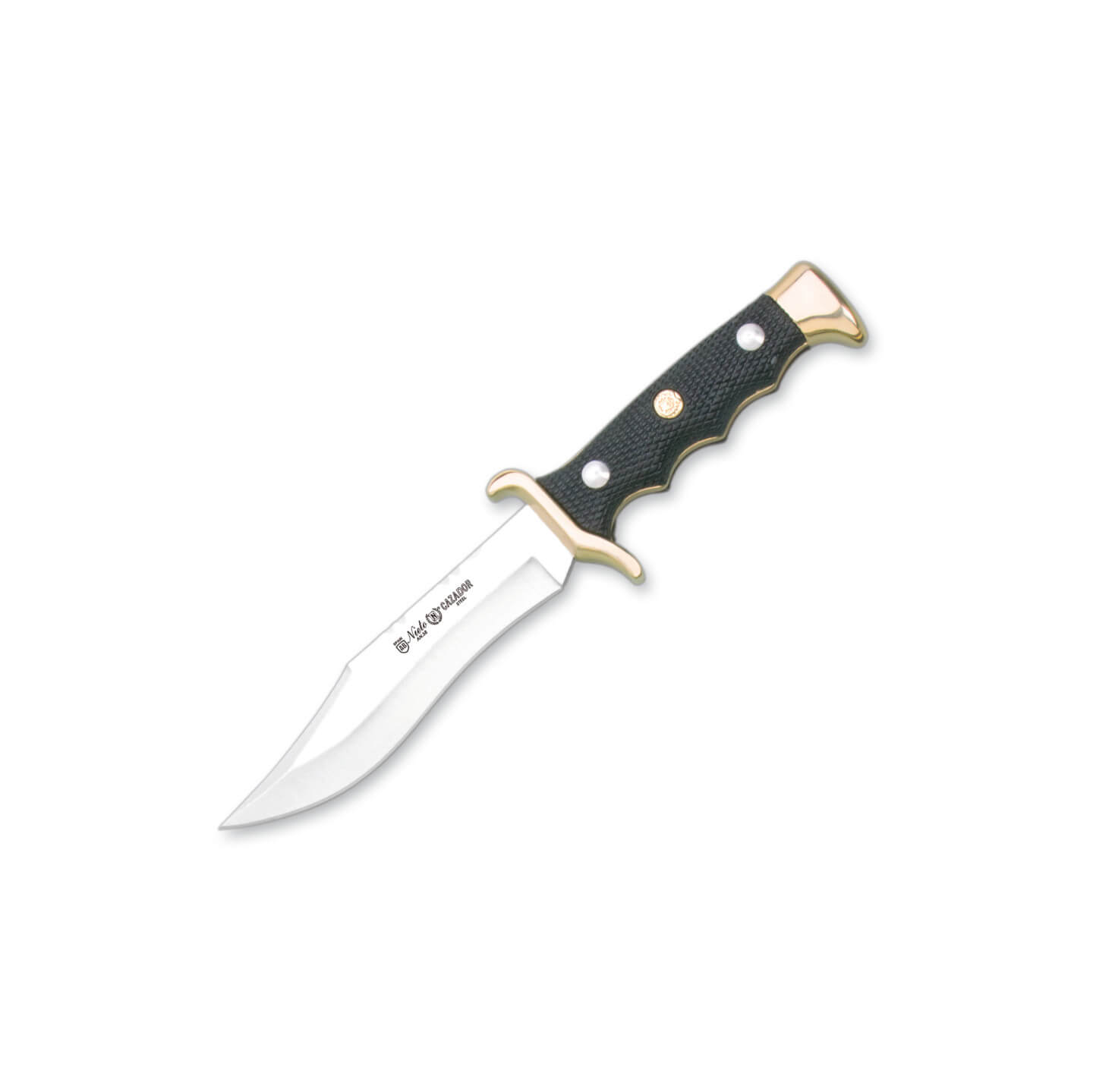 Cuchillo Nieto Bowie Gran Cazador con hoja de 11 cm y mango de AB...