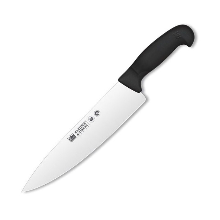 Cuchillo cocinero con hoja de 25,5 cm y mango de polipropileno ne...