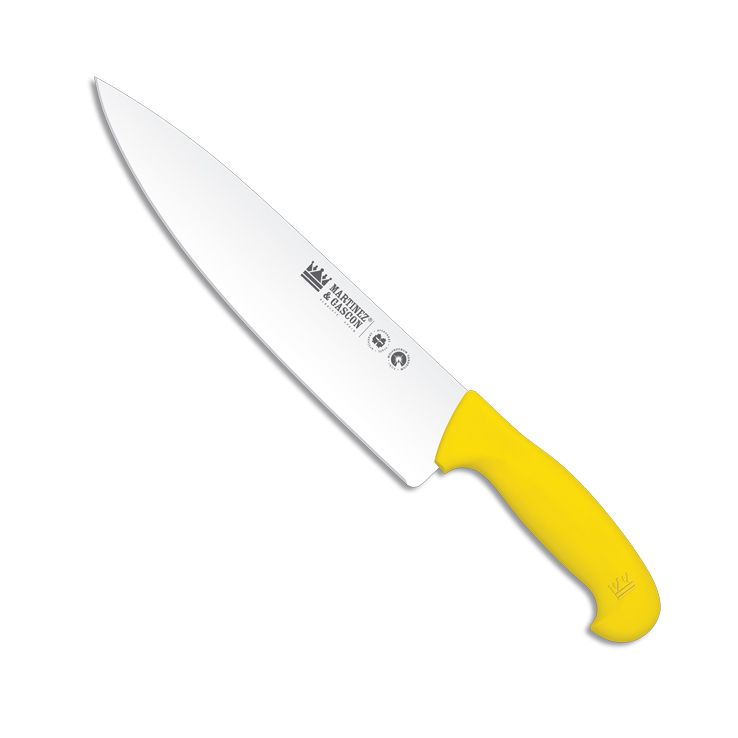Cuchillo carnicero con hoja puntiaguda de 25,5 cm y mango de poli...