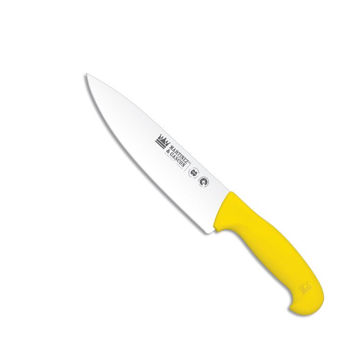 Cuchillo carnicero con hoja puntiaguda de 20 cm y mango de polipr...