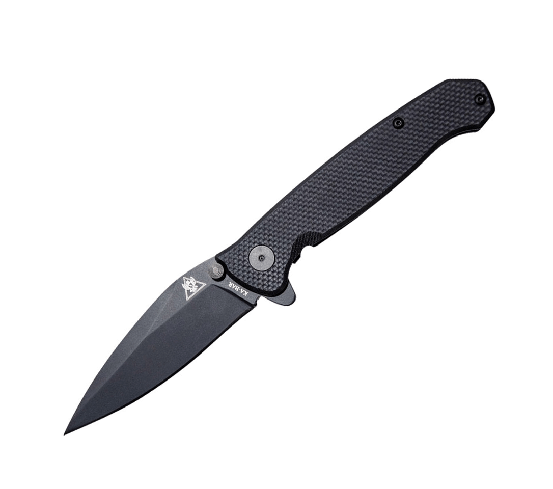 Navaja táctica Ka-Bar TDI Flipper 2490 - Hoja de 9 cm en acero i...