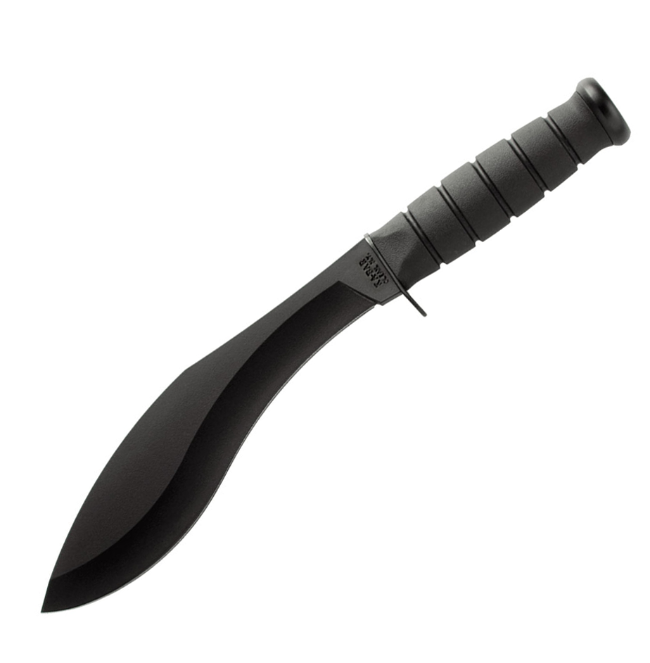  Machete Ka-Bar Combat Kukri 1280 - Hoja de 21,6 cm y mango de Kr...