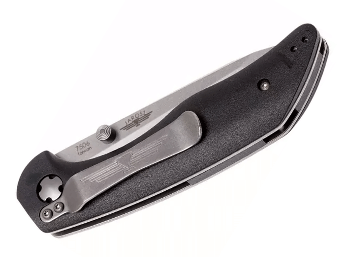 Canivete tático Ka-Bar Jarosz Tanto Folder 7506 - Lâmina de aço inoxidável de 9 cm.
