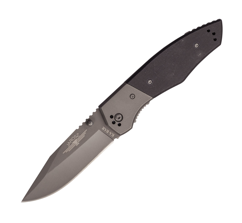 Navaja de bolsillo Ka-Bar Jarosz Beartooth 3086 - Hoja de 9 cm en...