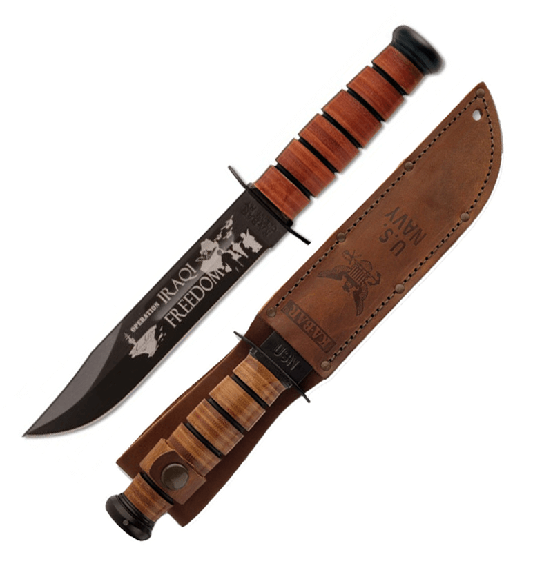 Cuchillo Ka-Bar 9131 conmemorativo de la libertad Iraquí - Armad...
