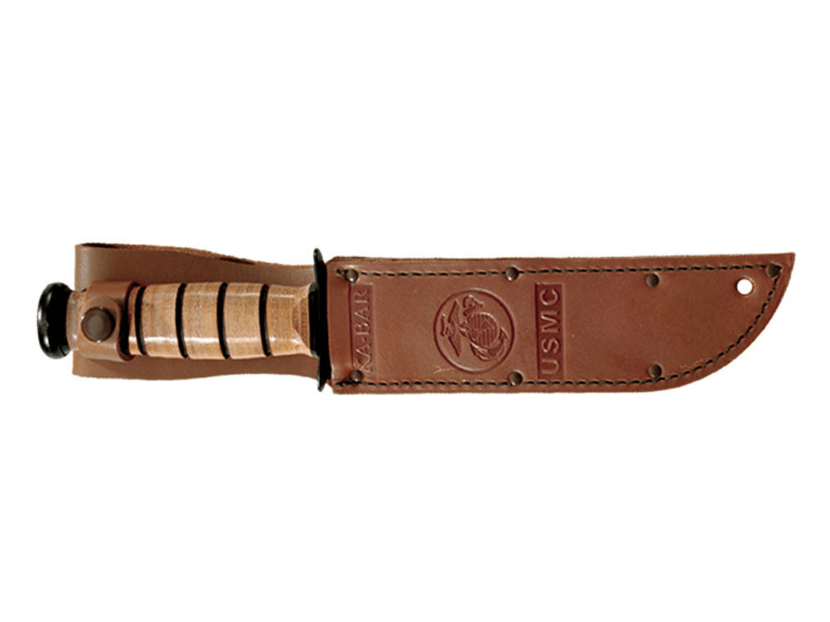 Cuchillo Ka-Bar 9128 conmemorativo de la libertad Iraquí - Cuerpo de Marines de los Estados Unidos