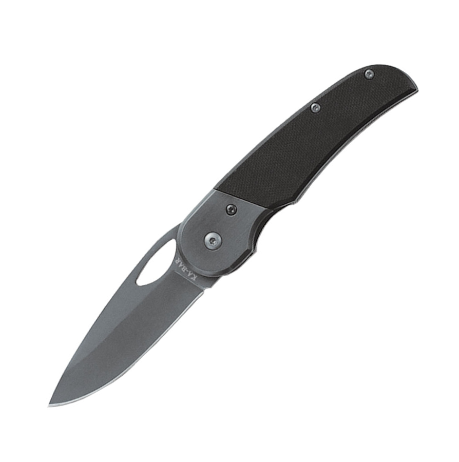Cuchillo de bolsillo Ka-Bar  Tegu 3079 - Hoja drop point de 7,3 c...