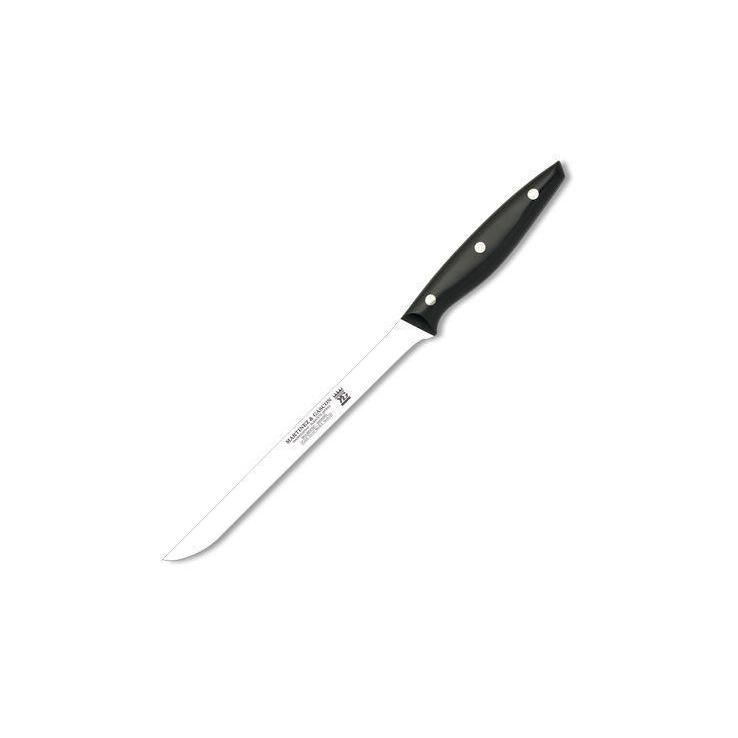 Cuchillo jamonero flexible con mango de polioximetileno y hoja de...
