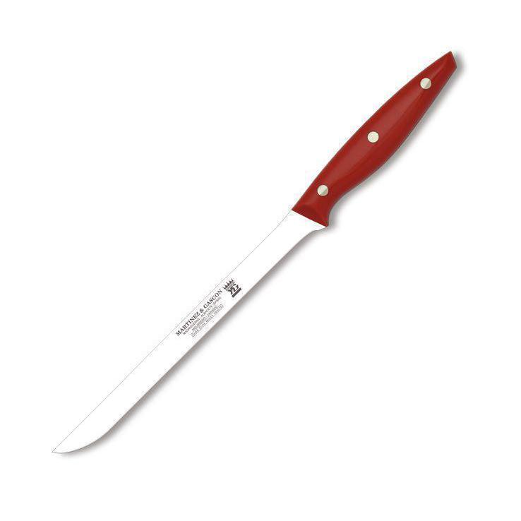 Cuchillo jamonero flexible con mango de polioximetileno y hoja de 23 cm Martinez y Gascon Monaco