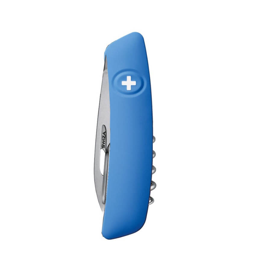 Navaja multiusos Swiza D03 azul Allmatt con 11 funciones