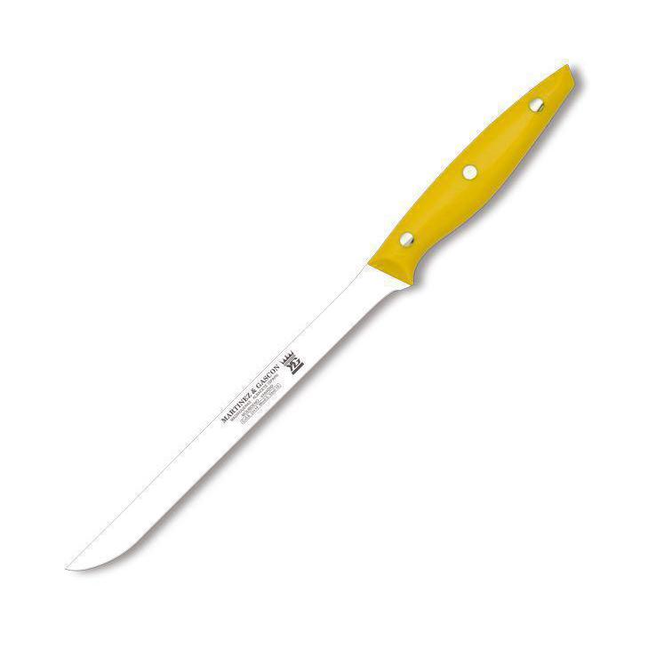 Cuchillo jamonero flexible con mango de polioximetileno y hoja de 23 cm Martinez y Gascon Monaco
