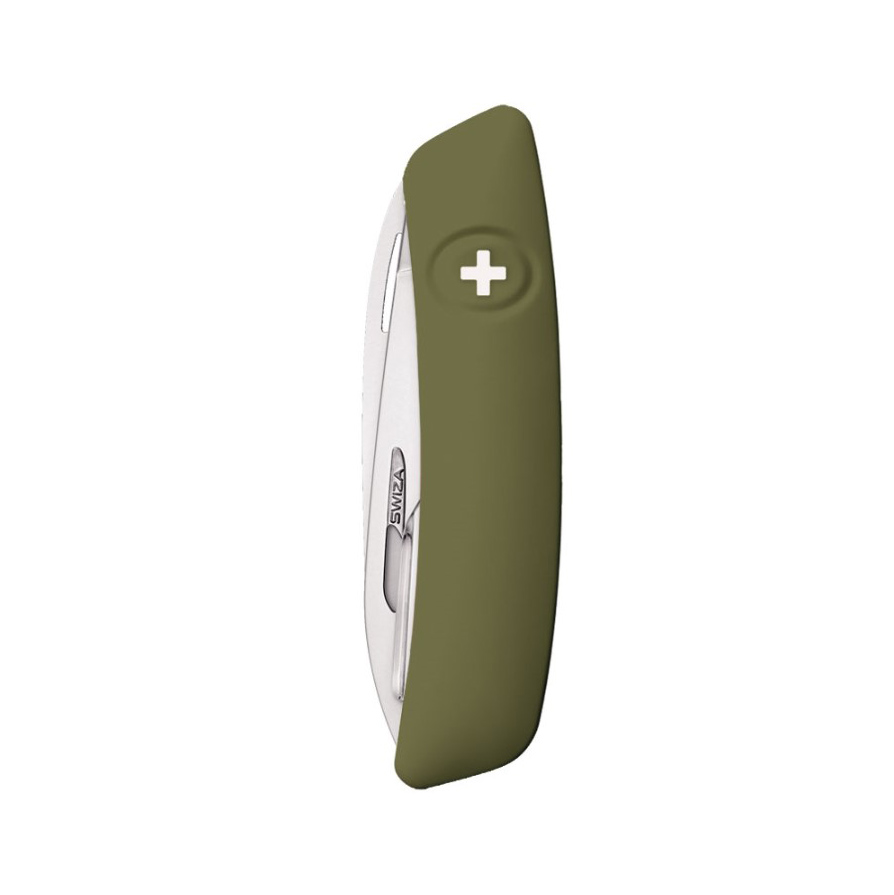 Navaja multiusos Swiza D06 verde oliva con 12 funciones KNI.0060.1050