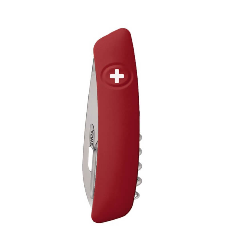 Navaja multiusos Swiza D03 Allmatt con mango de color Helvetix