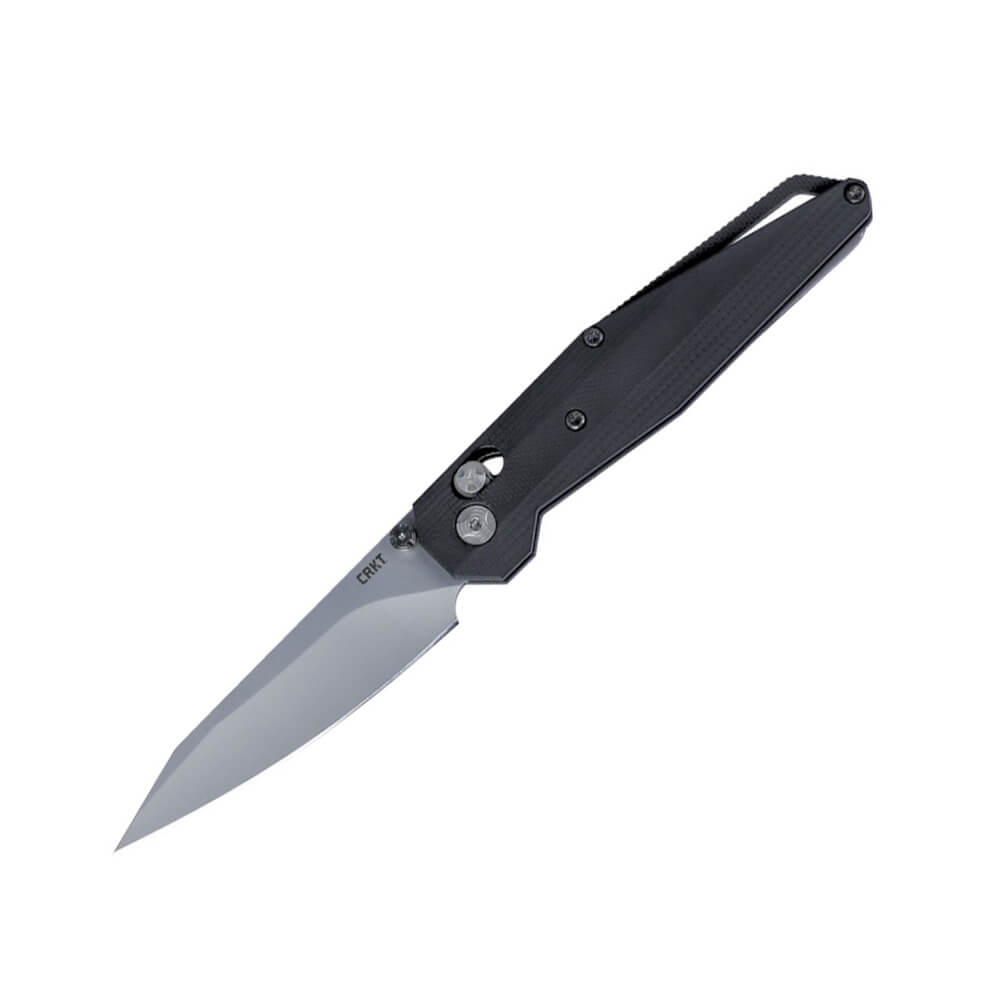 CRKT LCBK Crossbar lock 3830 tactical knife with black G10 handle
