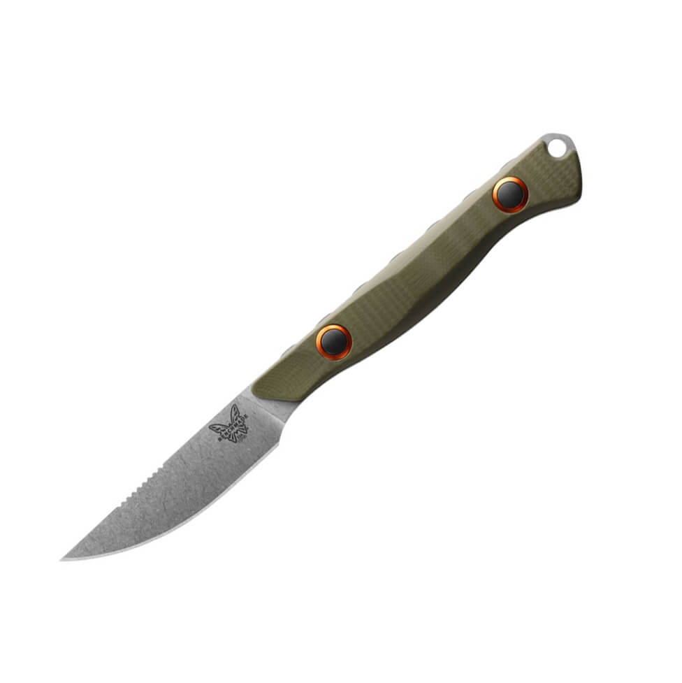 Cuchillo táctico Benchmade Flyway 15700-01 con mango de G-10 ver...
