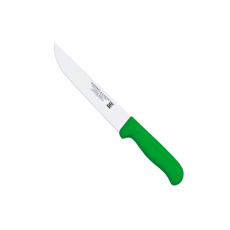 Cuchillo cocinero con hoja de 25,5 cm y mango de polipropileno ve...