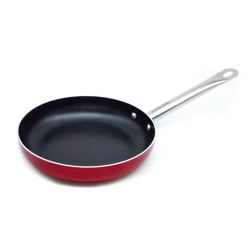 Sartén Antiadherente QuanTanium 3 Claveles Red Special 24 cm