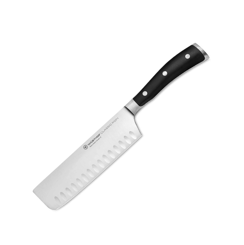 Cuchillo Nakiri con hoja de 17 cm Wusthof Classic Ikon