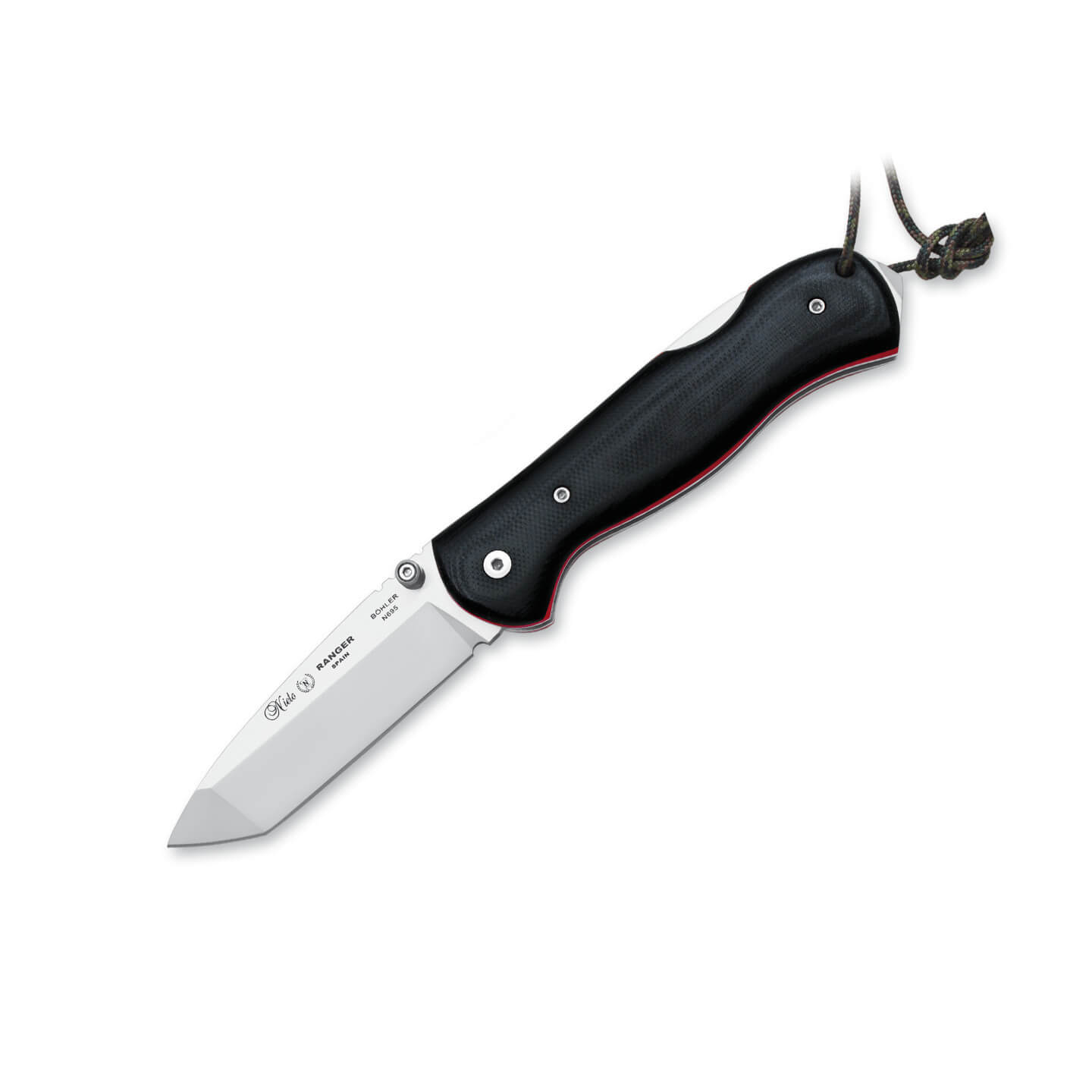 Navaja táctica Nieto Ranger con mango de G10 negro
